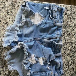 Cute ripped shorts